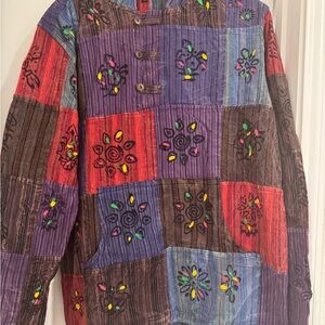 Colorful Patchwork Women's Hoodie